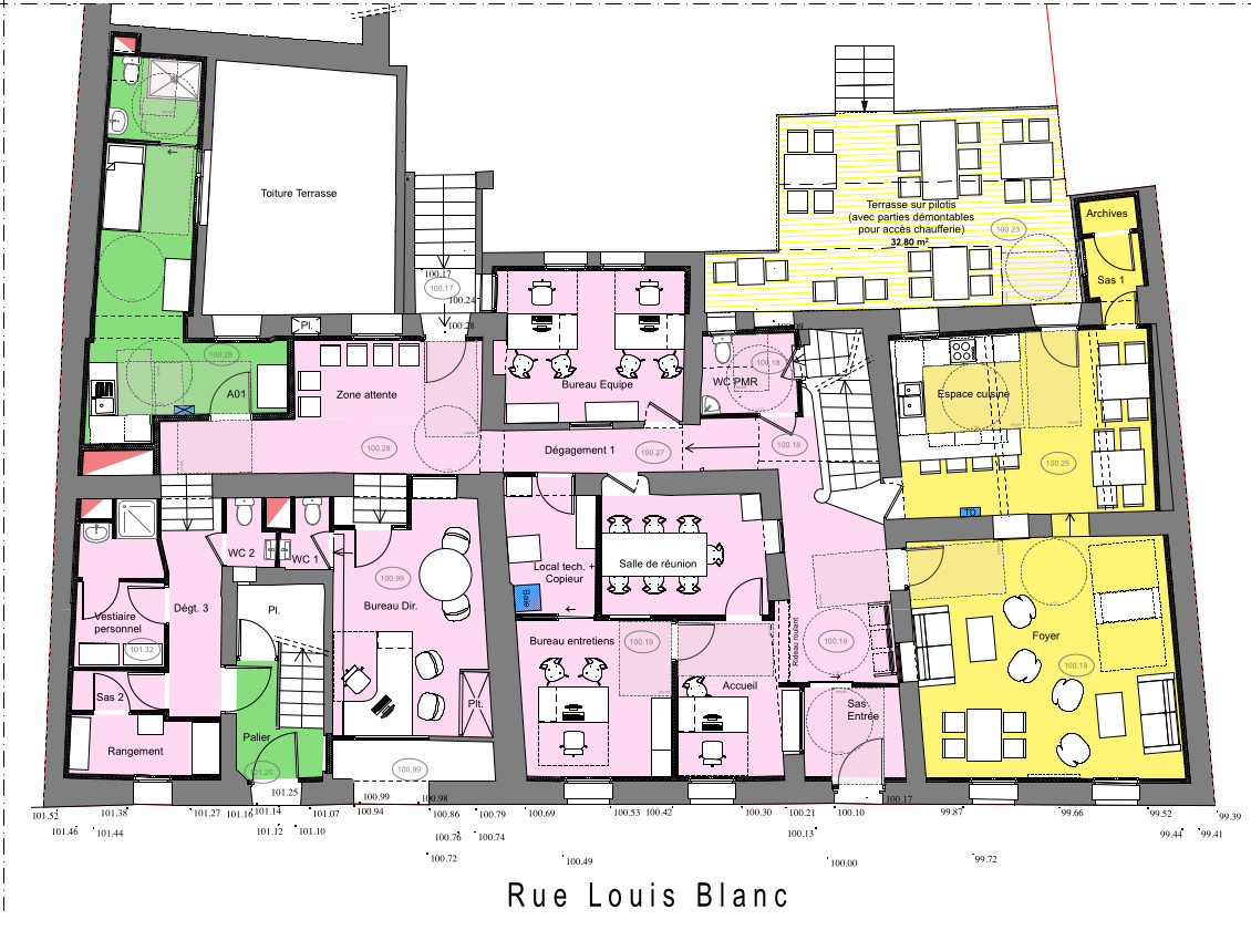 plan Louis Blanc Habitat Jeunes Sète Bassin de Thau